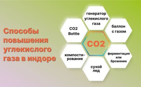 Как повысить концентрацию СО2 для конопли