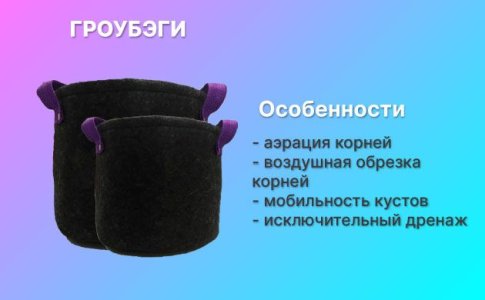 Гроубэги для конопли Гроубэги для конопли
